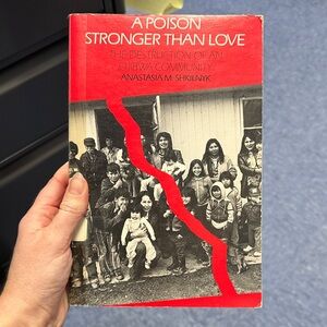 A Poison Stronger Than Love Book- like new with some annotations